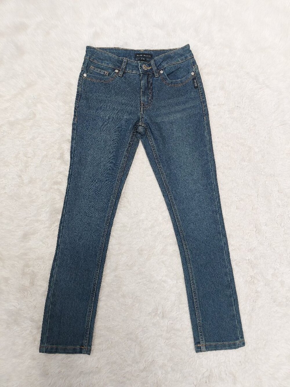Silver Jeans Girl's Blue Amy Denim Jeans Size 7/128cm